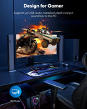 INFITBO Sound Bar for Smart TV 2.1CH 190W Peak Power Soundbar with Subwoofer Detachable 2-in-1 BT 5.4 Newest Surround Sound System 12L Deep Bass for PC Game with HD-ARC/Opt/USB/AUX Home Theater INFITBO