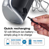 Professional Cordless Electric Hand Mixer with Infinite Speed Control Hamilton Beach Professional