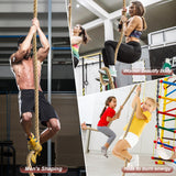 Keepark Climbing Rope, 1.5 Inch in Diameter Gym Climbing Rope, No Mounting Bracket Included, Length Available 15Feet Keepark