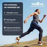 THERUN Incline Treadmill, Treadmills for Running and Walking, 300 lbs Weight Capacity Folding Treadmill with 0-15% Auto Incline, Wide Belt, 3.5 HP, App, Heart Rate, Carbon Black- Speaker