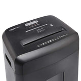 Basics 15-Sheet Cross Cut Paper Shredder for Home and Office, CD/Credit Card Shredder with 6 Gallon Wastebasket