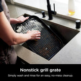 Ninja Woodfire ProConnect Premium XL Outdoor Grill & Smoker, Blue & Gold