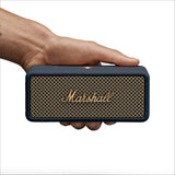 Marshall Emberton III Portable Bluetooth Speaker - Rugged Waterproof/Dust-Proof Design | Loud Stereo Sound, Deep Bass | Compact and Wireless for Travel and Outdoors - Midnight Blue