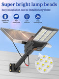Ofuray OL-12000W Solar Street Lights Outdoor,Parking Lot Lights Commercial Dusk to Dawn,60,000mah Big Power Solar Security Flood Remote Control Without Motion Sensor for Street,Yark,Court