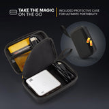 Kodak Ultra Mini Rechargeable Pocket Projector – DLP Pico Projector with 100” Display, HDMI/USB/Micro SD, Built-in Speaker & Carrying Case