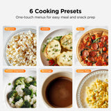 BLACK+DECKER EM9P02P9 Countertop Microwave Oven, 0.9 Cu Ft, 900W with 6 One-Touch Presets, Express Cooking, 10 Power Levels, and Child Safety Lock, Black