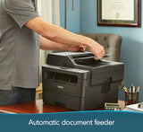 Brother MFC-L2750DW Monochrome Laser Printer All-in-One with Wireless, Auto 2-Sided Printing, Print Scan Copy, 2400 x 600 dpi