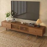 NessCarsti 78.7" Mid-Century Modern TV Stand Fully Assembled Media Console