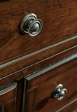 Signature Design by Ashley Porter Traditional 7 Drawer Dresser, Dark Brown