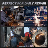 ARCCAPTAIN MIG205MP MIG Welder with Plasma Cutter, 9 IN 1 Welding Machine