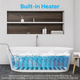 SereneLife Bathtub Bubble Massage Replacement Mat - Replacement Mat for SereneLife Waterproof Tub Massaging Spa, Full Body Bubbling Bath Massager Models PHSPAMT24HT, PHSPAMT22 - PRTPHSPAMT24MT