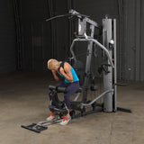 Body-Solid (G5S) Multi-Station With 210lb Selectorized Weights Stack Home Gym Machine, Arm & Leg Strength Training Equipment Functional Exercise Workout Station for Weight lifting and Bodybuilding Body-Solid