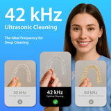 Magnasonic Ultrasonic Cleaner - 20oz Stainless Steel Tank, Digital Timer, 5 Cleaning Modes, Ultrasonic Jewelry Cleaner for All Jewelry, Eyeglasses, Watches, Dentures, Retainers & More