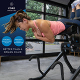 Teeter DEX Inversion & Core Training System-Multi-Functional Decompression Roman Chair Hyperextension for Ab, Back, & Core Strength; Commercial-Grade 350lb Rated Home Exercise (DEX II Commercial) Teeter
