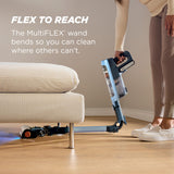 Shark PowerDetect Speed Clean & Empty | Cordless Stick Vacuum Cleaner with Auto-Empty | Lightweight & Rechargeable Handheld Vacuum | Carpet, Hard Floors & Pet Hair | 60-Min Runtime | Ice Blue | IA3241