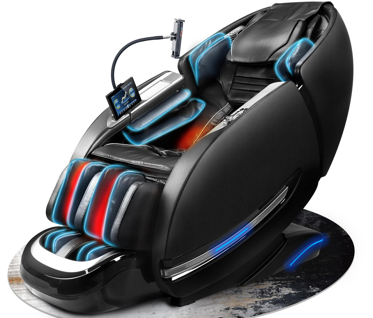 Notired Notired Massage Chair Full Body, 2026 Zero Gravity SL-Track Shiatsu Ma ...