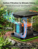 GoveeLife Upgraded Electric Composter for Kitchen, Smart Indoor Countertop Compost Bin, Odorless, Low Noise, Auto-Cleaning, Turn Food Waste into Fertilizer, Food Waste Compost Machine with LED Display