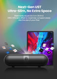 Yaber K300s Ultra Short Throw Projector, 4K Support Triple Laser Projector, 100" Image at 9", Dolby Vision, 150% NTSC, Google TV, 30W JBL Speaker, for Home Theater Gaming