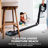 Shark Vertex Pro Cordless Stick Vaccum | Lightweight 2-in-1 Vacuum with Removeable Handheld, DuoClean Powerfins, HEPA, IQ Display & Self Cleaning Brushroll | 120-Min Runtime | Black/Silver | IZ682H