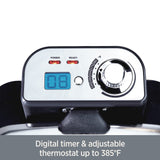 All-Clad Electrics Stainless Steel Deep Fryer with Basket 3.5 Liter Oil Capacity, 2.6 Pound Food Capacity 1700 Watts All-Clad