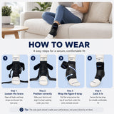 Baboscos Ankle Brace, Figure 8 Lace-Up Stabilizer for Sprain Support