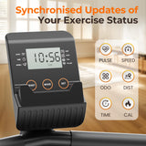 YOSUDA Recumbent Exercise Bike for Adults Seniors with Quick Adjust Seat, 350LB Capacity & 16-level Resistance, Black YOSUDA