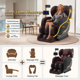VireoNest 2026 Massage Chair Full Body, Zero Gravity Massage Chair Recliner - Upgraded 10-Point Roller, Heating, Airbags, Foot Roller, Shiatsu Full Body Massage Chairs, Gift for Parent