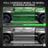 OEDRO Bed Access Running Boards Fit for Colorado/Canyon 15-26 Crew Cab