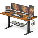 Electric Standing Desk, Height Adjustable Home Office Desk with Memory Presets & Cable Management