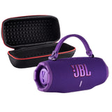 JBL Charge 6 Portable Bluetooth Speaker (Purple) | IP68 Waterproof, DustProof, and DropProof, Outdoor Wireless Audio |28Hrs Playtime + Travel Case Bundle