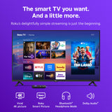Roku 43-Inch Select Series Smart TV 2026-4K HDR TV - RokuTV