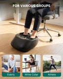 Snailax Shiatsu Foot Massager with Heat, FSA Eligible, Kneading, Compression, Vibration, Feet Massage Machine for Plantar Fasciitis, Neuropathy, Foot Warmer, Gifts for Women Men,Size 13