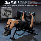 Mikolo Smith Machine with Weight Stack, Power Cage Home Gym System with LAT Pulldown & Cable Crossover, Multi-Functional Trainer with Dual Pulley System, Color Plate 230lbs