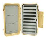 Kingfisher Waterproof Dry Fly Fishing Box with Leaf