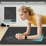 Extra Large Yoga Mat – 72"x48" or 78"x57", Non-Slip TPE Exercise Mat for Women & Men, Available in 1/4" to 1/2" Thickness, for Home Gym, Yoga, Pilates & Barefoot Workouts, with Towel, Straps & Carry Bag