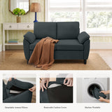 Jarenie 57" Loveseat Sofa Couches for Living Room 2 Seater Small Love Seat