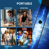 Smiofo ABS Stimulator, Muscle Machine Workout Equipment, Ab Toning Belt Muscle Toner Fitness Training for Abdomen/Arm/Leg, Ab Trainer for Home Body Shape Smiofo