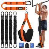 Pull Up Assistance Bands 260lbs, Heavy Pull Up Bands Resistance Bands for Pull Ups Working Out with Feet Rest, Pull Up Bar Bands Assistance Bands Strength Training