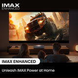 Hisense Laser Cinema PX3-PRO Triple Laser Ultra Short Throw Projector, 80"~150", 4K UHD, High Contrast