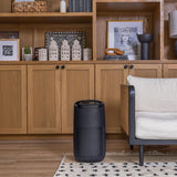 Sans True HEPA 13 Air Purifier for Extra Large Rooms (1560 sq ft) | UV-C Light Layer & Carbon Odor Absorption | Quiet 35dB Auto-Mode, Captures Smoke, Dust & Allergens (Midnight)