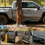 OEDRO Drop Down Running Boards Compatible with 2005-2023 Tacoma Double Cab