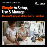 Zebra ZD421 Thermal Shipping Label Printer | 4x6 | No Ink Required