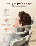 SIHOO B100 PRO Ergonomic Mesh Office Chair with Footrest