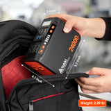 Portable Power Station 88Wh Solar Generator Power Bank with 110V AC DC USB Ports LED Flashlight Takki