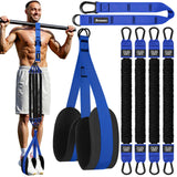 Ayombo Pull Up Assistance Bands,Heavy Duty Resistance Assistance Band for Pull-up Training,Adjustable Assisted Bands with Comfortable Foot Strap,Home Gym Workouts Body Stretching and Strength Training