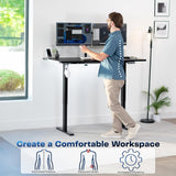VIVO Electric 60 x 30 in Standing Desk, Memory Height Adjustment, 1B Series, Holds 220 lbs