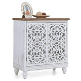 MFSTUDIO Buffet Cabinet with Storage, Accent Cabinet with Doors