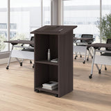 Bush Business Furniture Podium Lectern, 48 inch Tall, Professional-Grade Mobile Presentation Stand