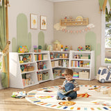 Expandable Bookshelf, Short Corner Bookshelf for Small Spaces, Small Ladder Book Shelf