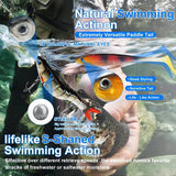 Fishing Lures Tackle Box Bass Kit, Including Animated Lure,Crankbaits,Spinnerbaits,Soft Plastic Worms, Topwater Lures,Hooks,Saltwater & Freshwater Fishing Gear for Bass,Trout, Salmon.
